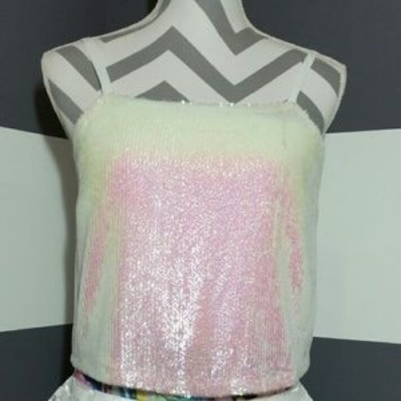 PEARLIZED SEQUIN TOP - Picture 2 of 3
